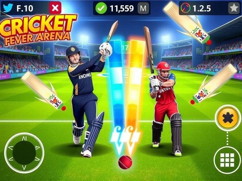 Cricket Fever Arena Game Screenshot